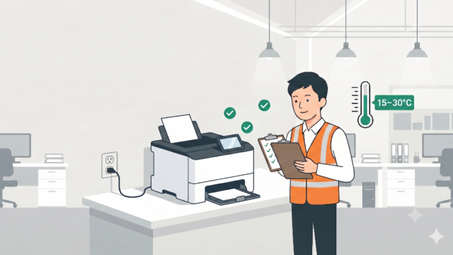 ラベルプリンターの設置環境を見直そう～見落としがちな不具合の原因～